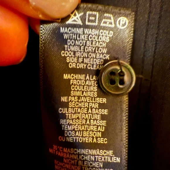 Adriana Papell Keyhole Black Blouse | Size M | NWT - Picture 2 of 4